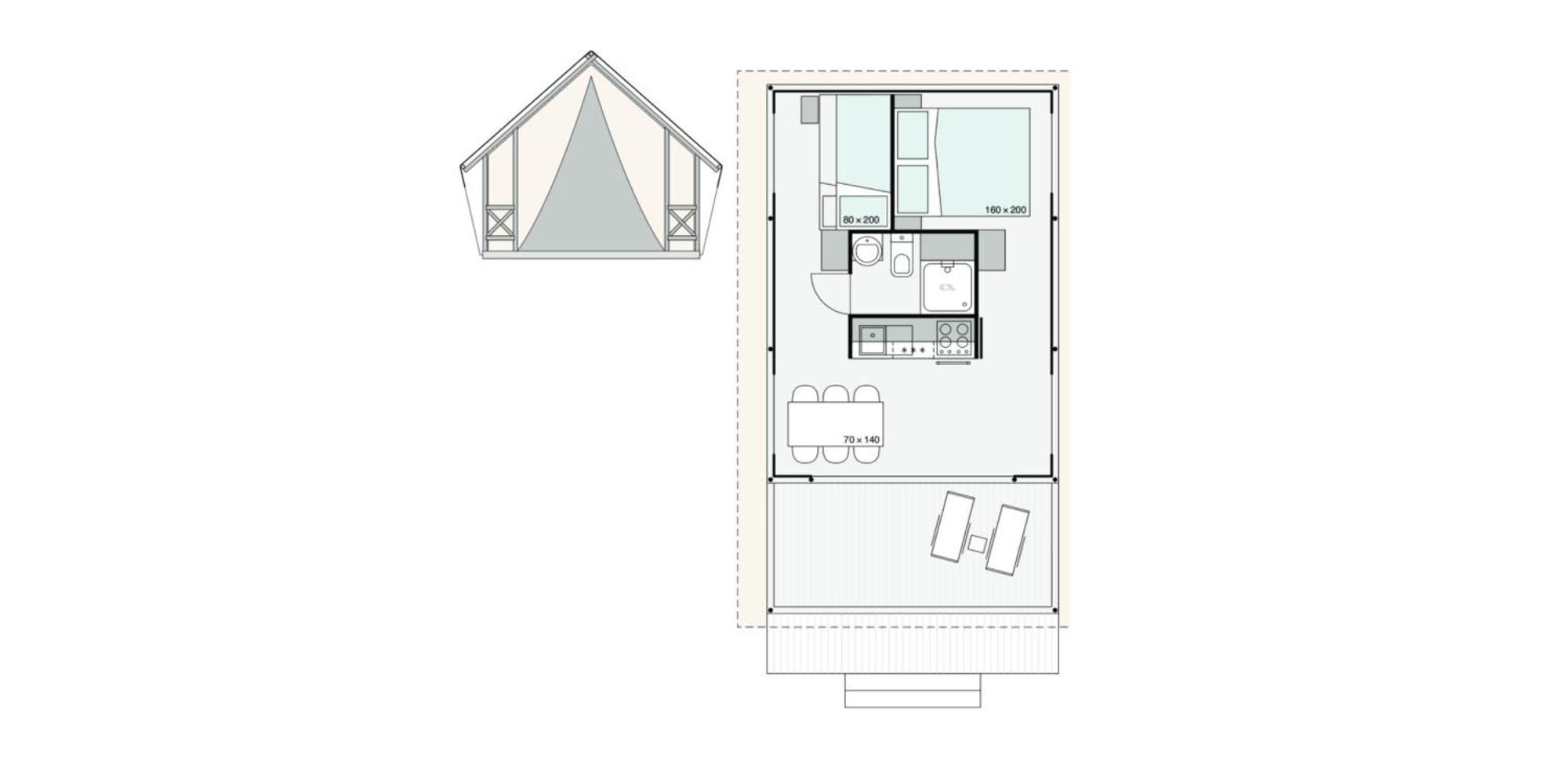 Camp Dole Zivogosce - Mobile Home And Glamping Tent Extérieur photo